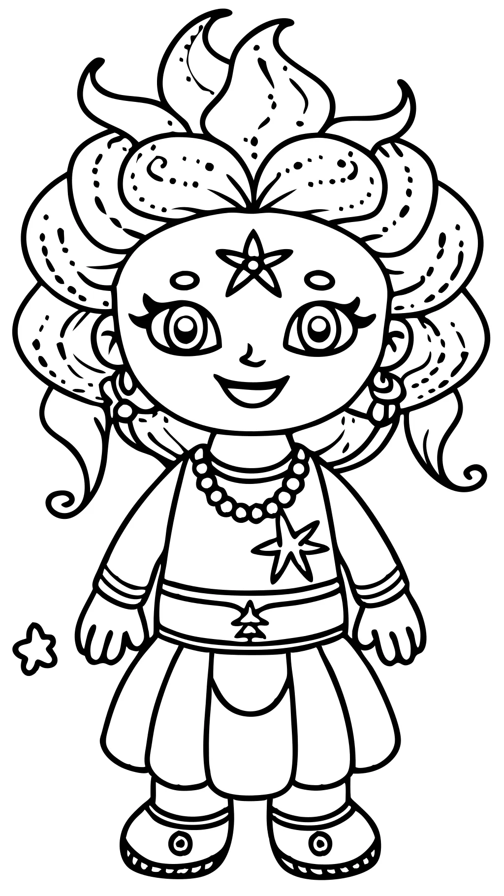 ragatha coloring page